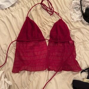Garage Red Camisole Top